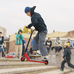 Stunt Kick Scooter For Teens/adults With Rear Brake, Red