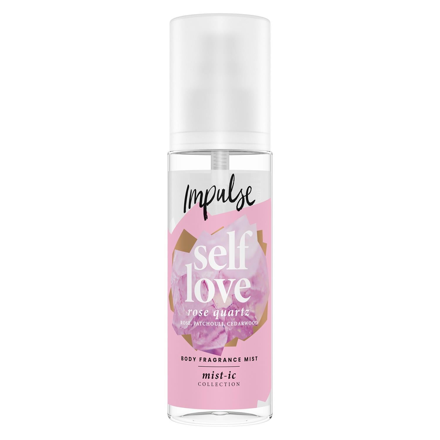 Body Fragrance Mist Self Love With Rose Petals & Cedarwood Scent 150ml, 3 Pack
