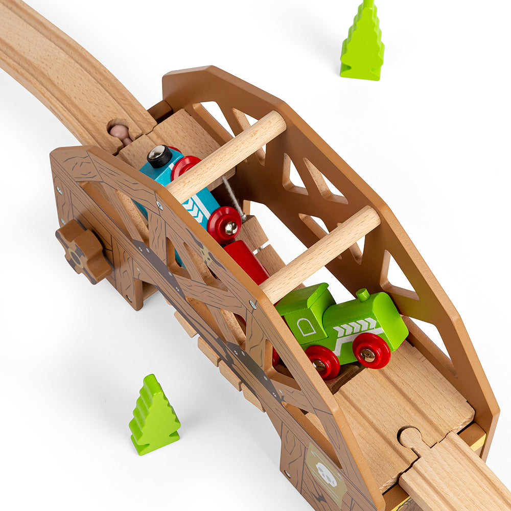 Rickety Bridge for Wooden Wild West Train Set