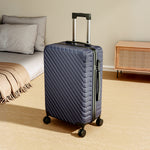Lightweight Hardside Travel Suitcase With Spinner Wheels | Blue
