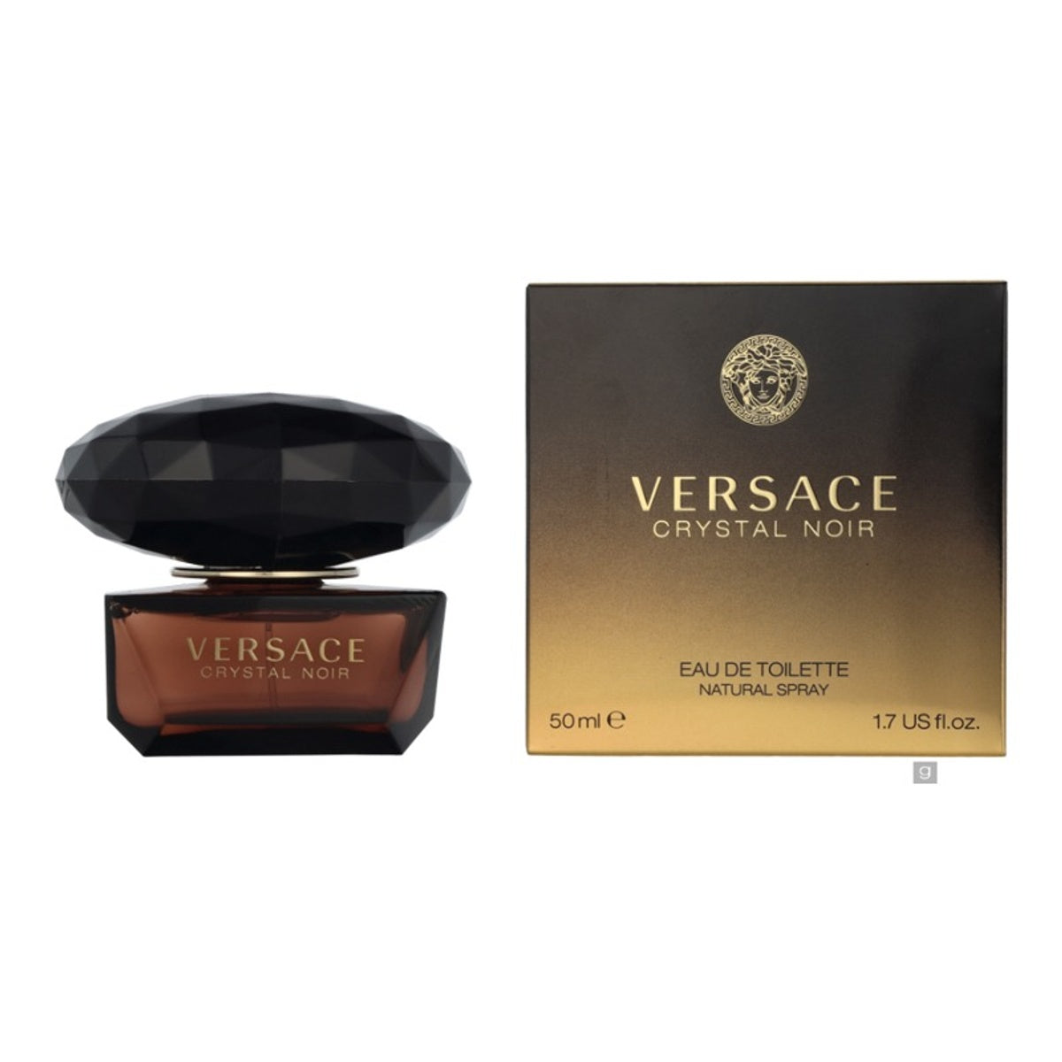 Versace Crystal Noir Eau De Toilette Spray 50ml