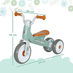 Baby Balance Bike With 3 Wheels For 12-36 Months | Green