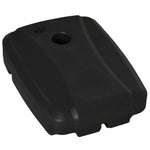 7.5kg Parasol Base Weights W/ Wheels, Up To 100kg, Black