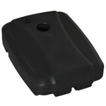7.5kg Parasol Base Weights W/ Wheels, Up To 100kg, Black
