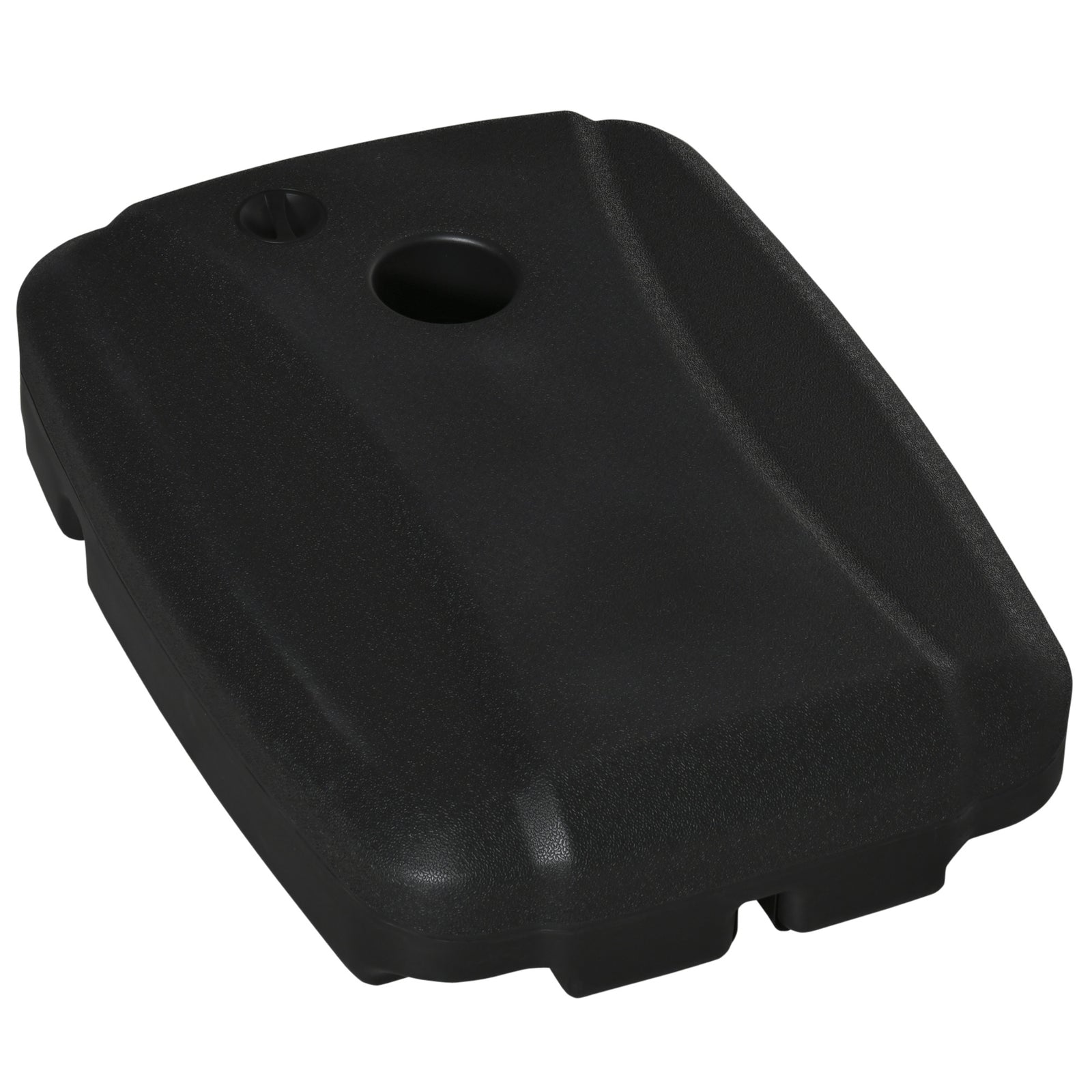 7.5kg Parasol Base Weights W/ Wheels, Up To 100kg, Black