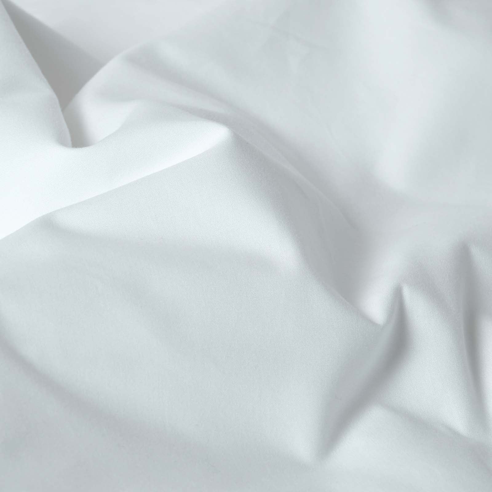 Cotton Cot Bed Duvet Cover Set 200 Thread Count | Cot Bed | White