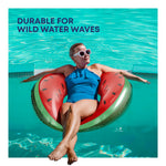 Inflatable Watermelon Swim Ring 90cm