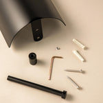 Paper Holder With Cover Matt Stainless Steel Logic