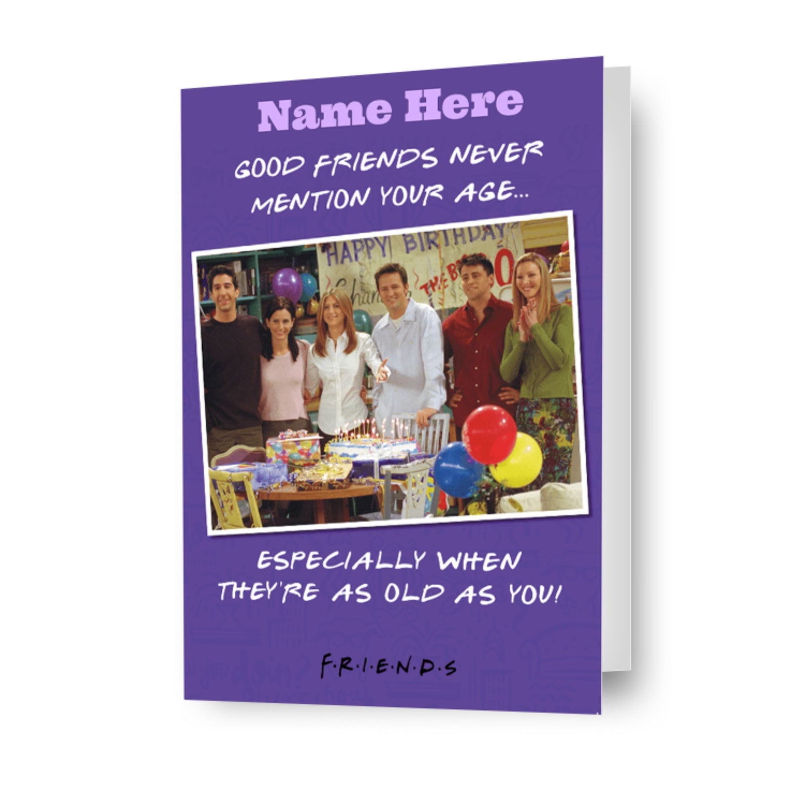Personalised Any Name Birthday Card Official Product