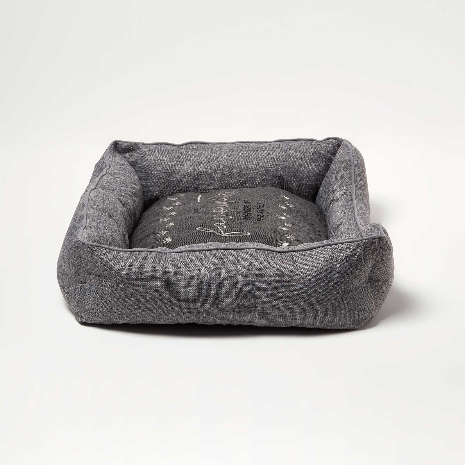 Woven Favourite Pet Bed | Large | Grey