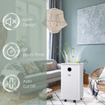 10l Per Day 2.5l Wifi Smart Dehumidifier Portable Quiet