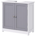 Under-sink Storage Cabinet Adjustable Shelf Drain Hole | One Size | White