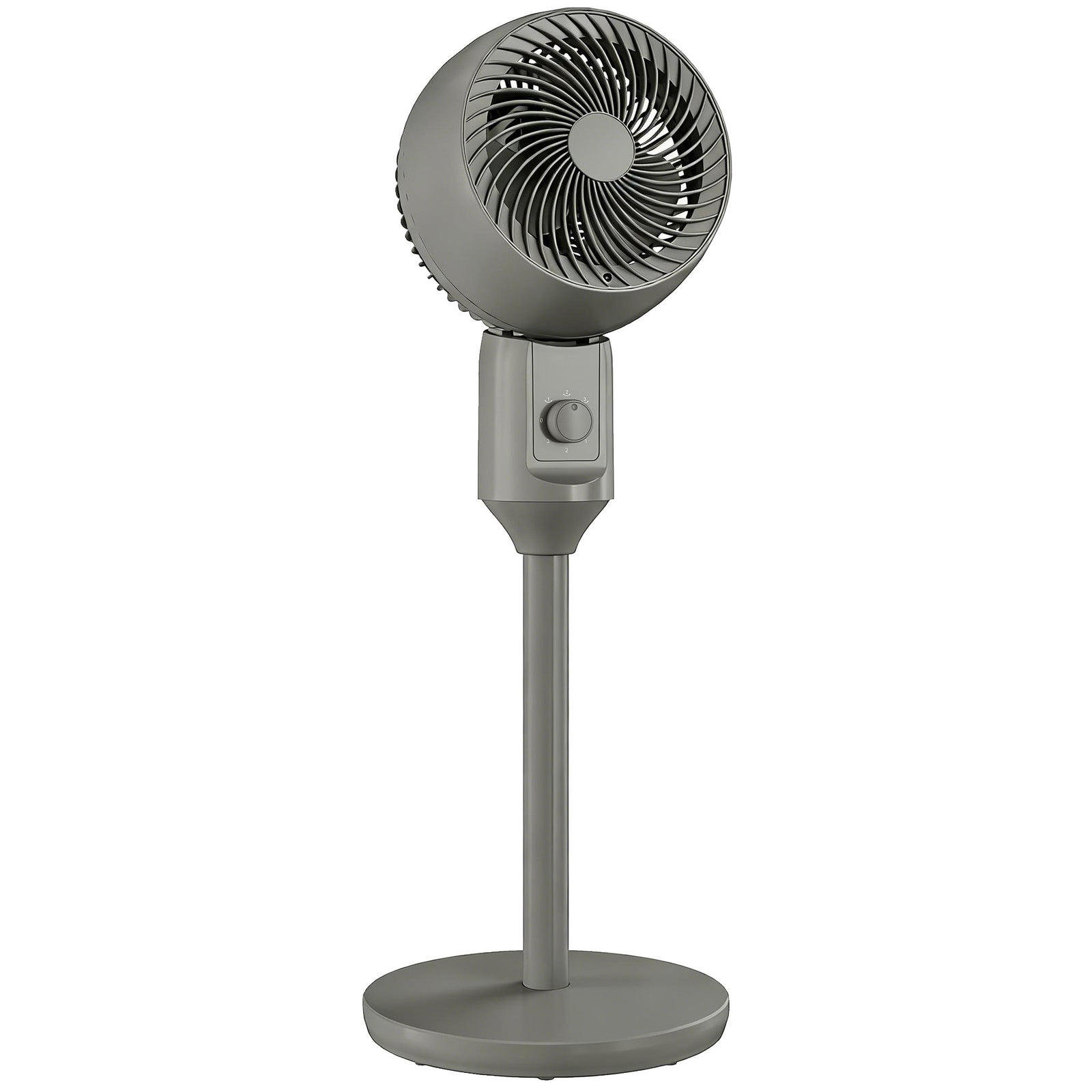 9" Pedestal Cooling Fan With Adjustable Speed | Grey