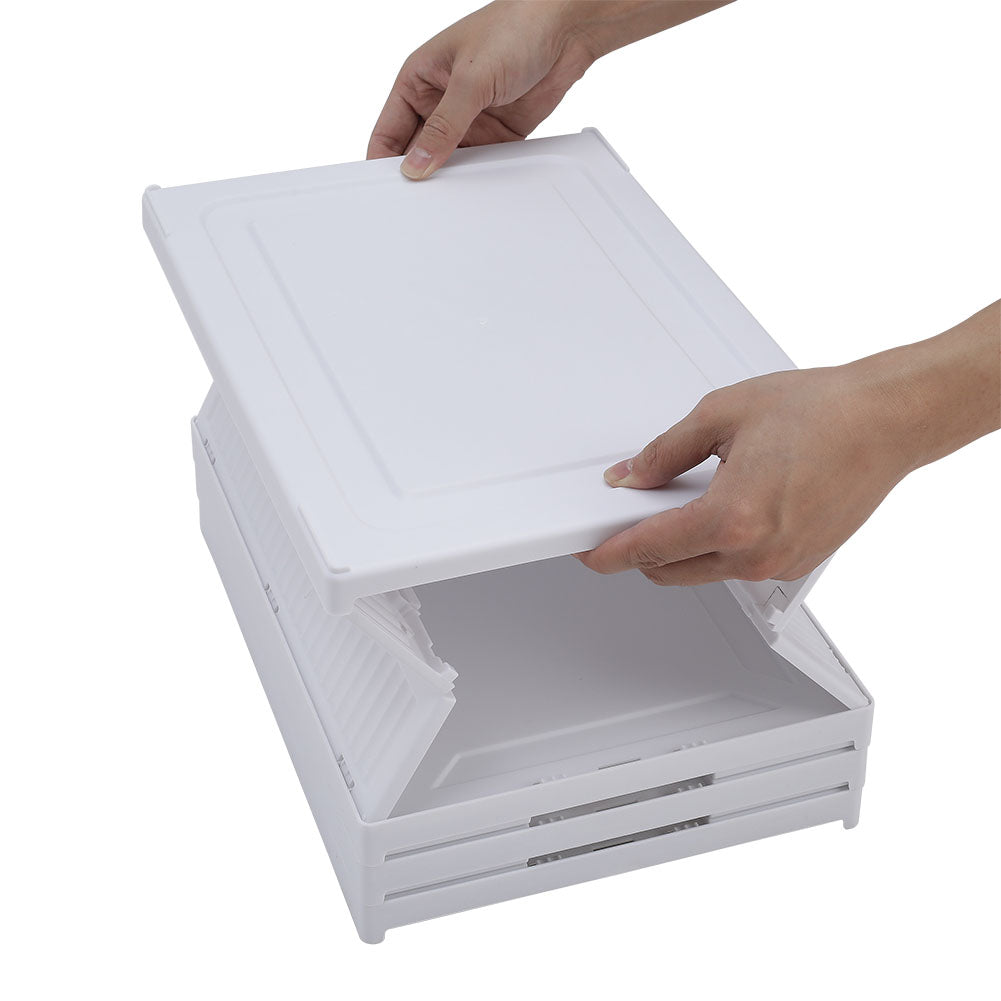 3 Tier Foldable Shoe Storage Box Unit