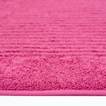 Imperial Plain Turkish Cotton Bath Mat | 50 x 80cm | Raspberry