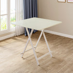 Folding Wooden Dining Table | 80cm x 80cm | White