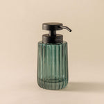 Soap Dispenser, 300ml, Resistant Glass, Turquoise, Lido Collection