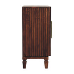 Cavallo Cabinet, 2 door with 2 Inside Shelves, Brown