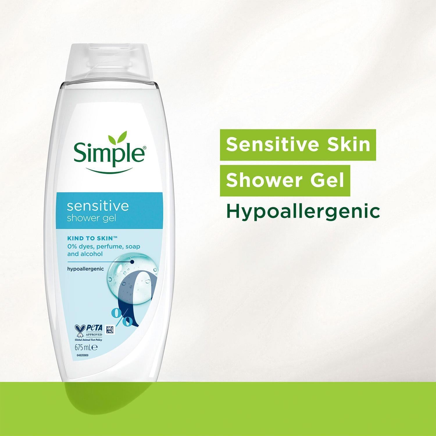 Shower Gel & Shower Cream 675ml Sensitive Skin | Set of 12
