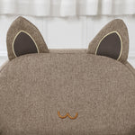 Kids Sofa Toddler Chair Children Armchair Ear Modeling For Bedroom Brown