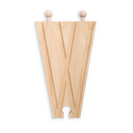 Bigjigs Toys 2 Track Splitter Pieces for Wooden Train Sets