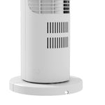 Oscillating Tower Fan Floor Fan With 7.5h Timer Home Office | One Size | White