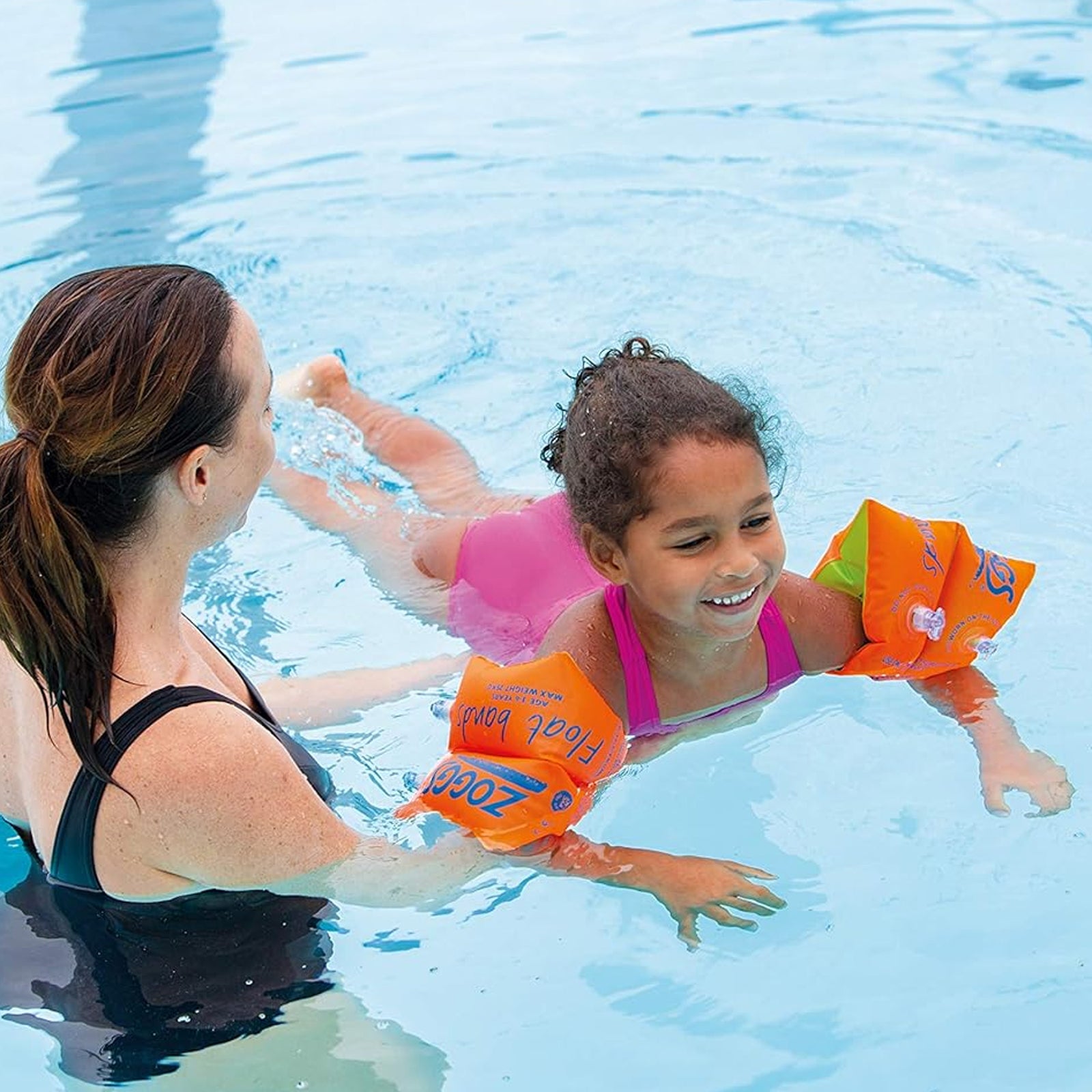Baby Swimming Armbands | 6-12 Years | Orange