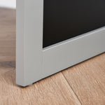 Convertible Desk W/ Blackboard Multi-function Computer | Charcoal Gray