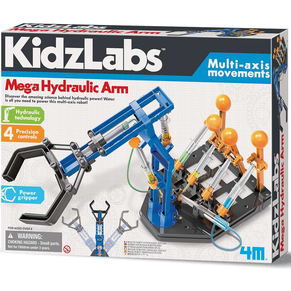 Kidzlabs - Mega Hydraulic Arm