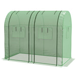 Tomato Greenhouse W/ Roll-up Doors 185x94x150cm