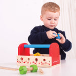 My Wooden Tool Box & Tools, Consists Of 16 Play Pieces
