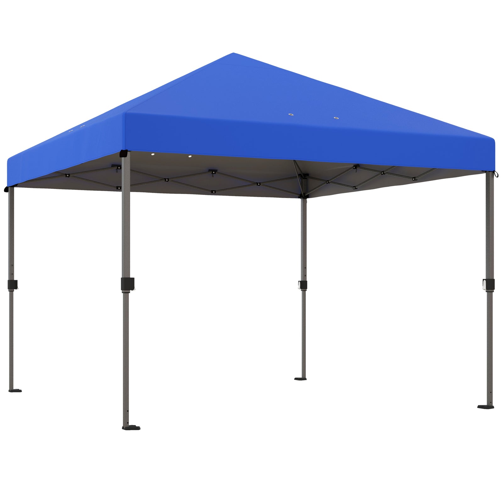 3 X 3(m) Pop Up Gazebo, Instant Shelter With 1-button Push | Blue