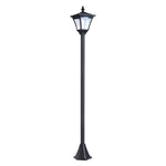 Outdoor Garden Solar Light With Base Post Lamp Freestanding