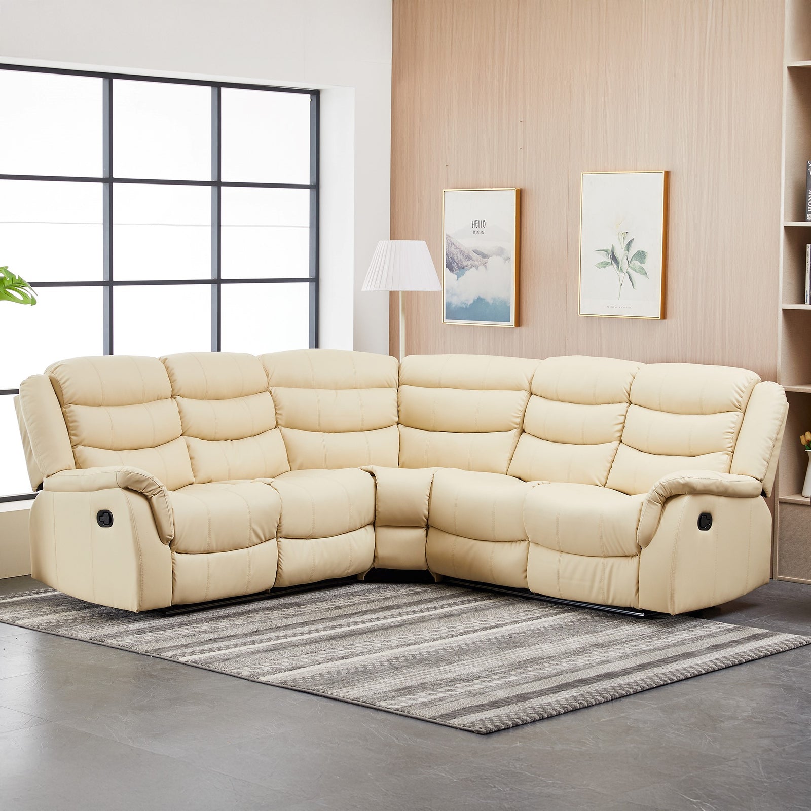 Astoria Reclining Corner Sofa | Corner | Cream