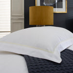 Hampstead Duvet Cover Set – 200 Thread Count 100% Cotton With Oxford Pillowcases & Inserted Ribbon | Super King | Cream
