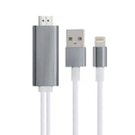 Full Hd Support Hdmi Connector Cable For Phone/pad | Gray