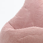 Kids Dalton Cord Bean Bag Chair | Pink