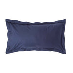Egyptian Cotton Oxford Pillowcase 200 Tc | 48cm x 91cm | Navy Blue