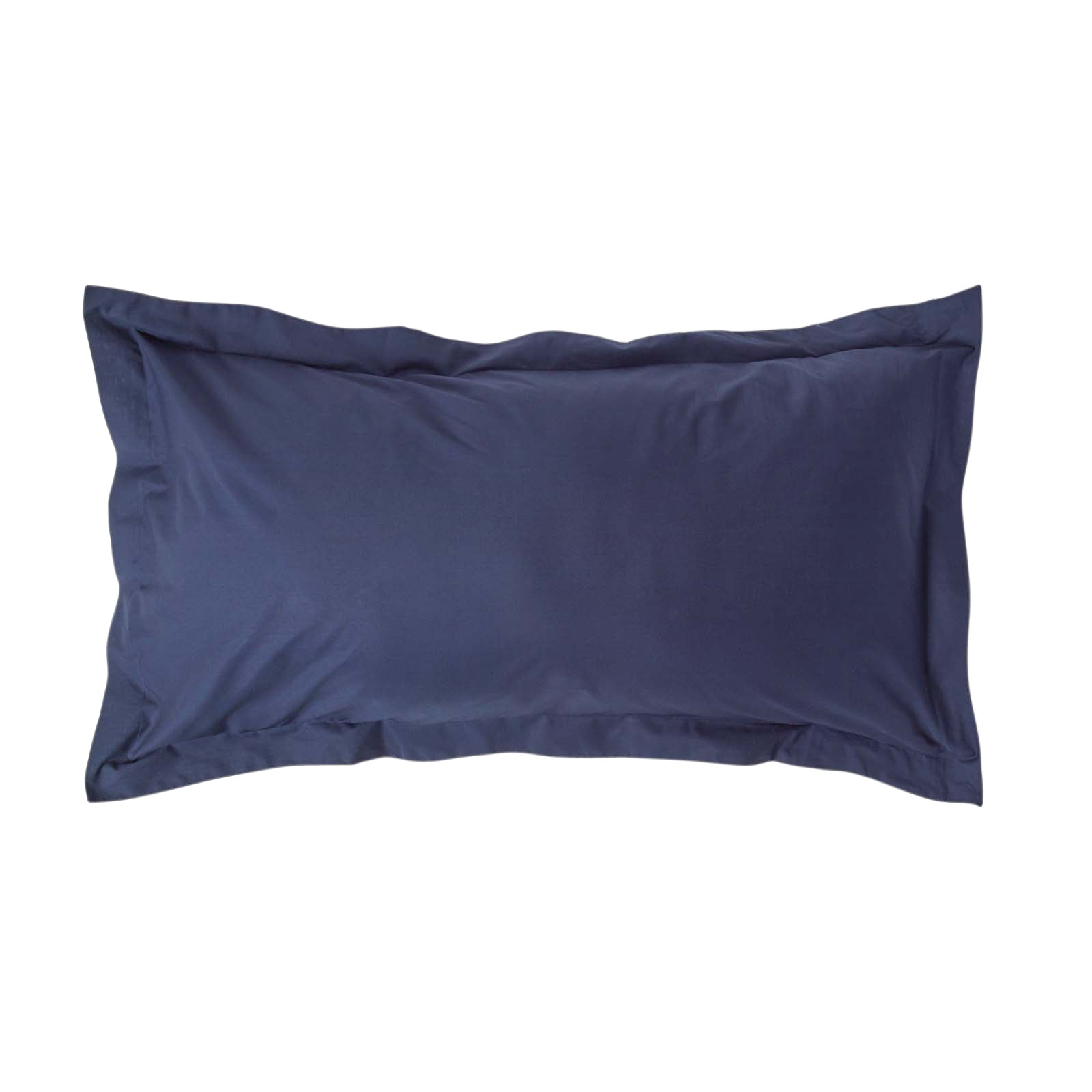 Egyptian Cotton Oxford Pillowcase 200 Tc | 48cm x 91cm | Navy Blue