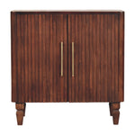 Cavallo Cabinet, 2 door with 2 Inside Shelves, Brown