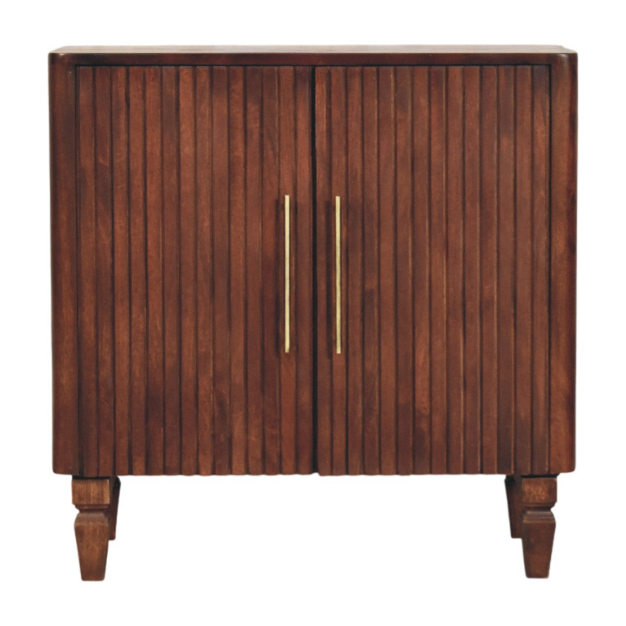 Cavallo Cabinet, 2 door with 2 Inside Shelves, Brown