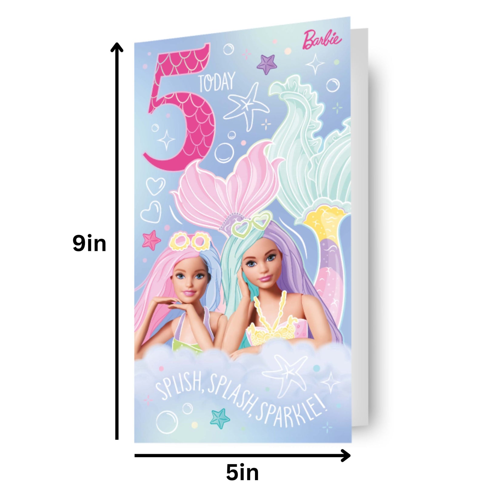 Age 5 Sticker Birthday Card Official Product