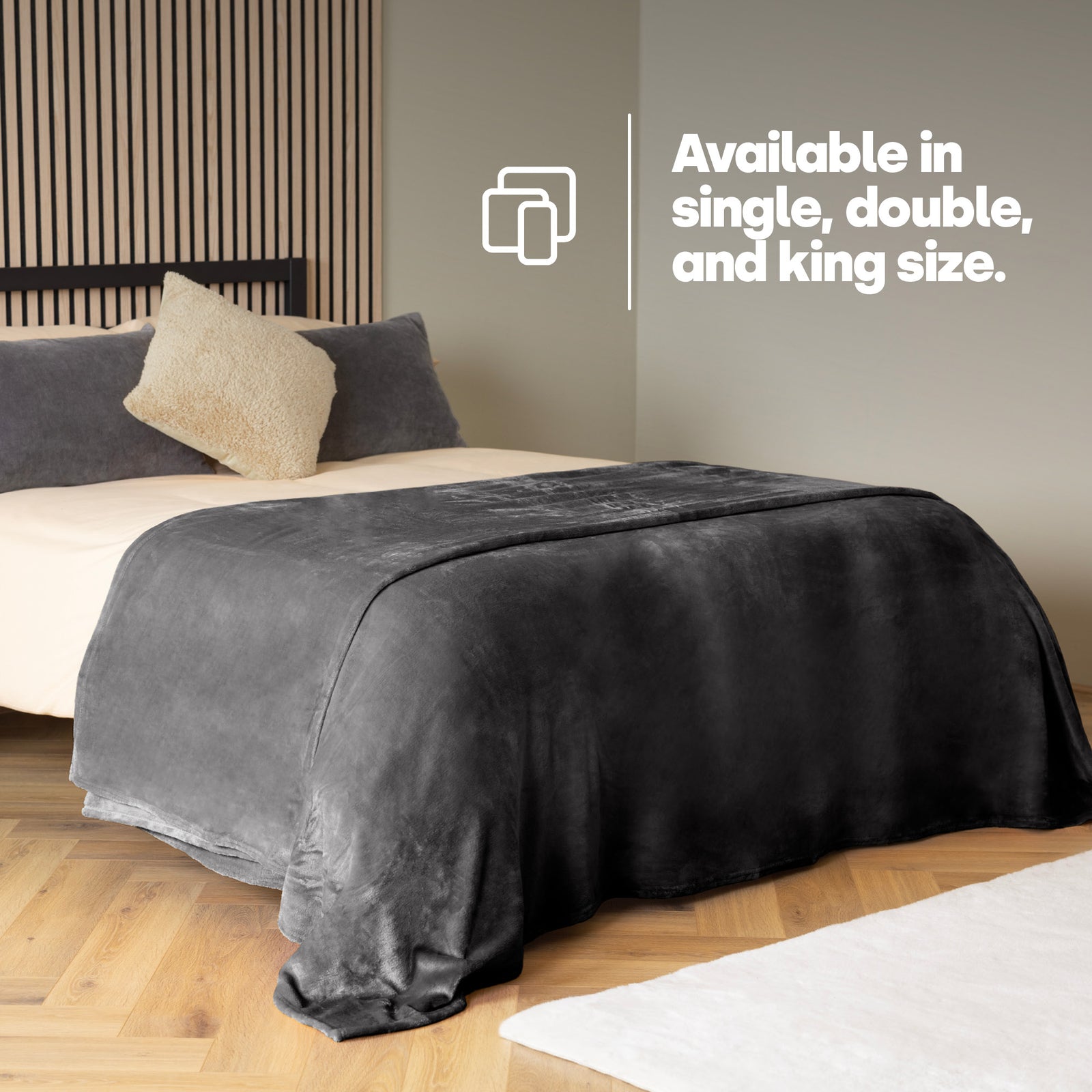 Single Fleece Blanket - Urban Chic