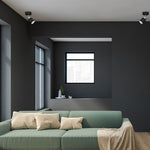 Joker Hand Made Ceiling Lamp In Matt Black With Striking Chrome Detail Featuring Minmalistic Slender Cylinder Shades