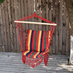 Hammock Chair Swing Colourful Striped