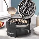Rotary Waffle Maker | Silver