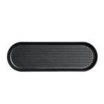 Recycled Bathroom Tray - Replaceable head that is screwed in - Closed fit storage cover - Made in the UK | Graphite Black