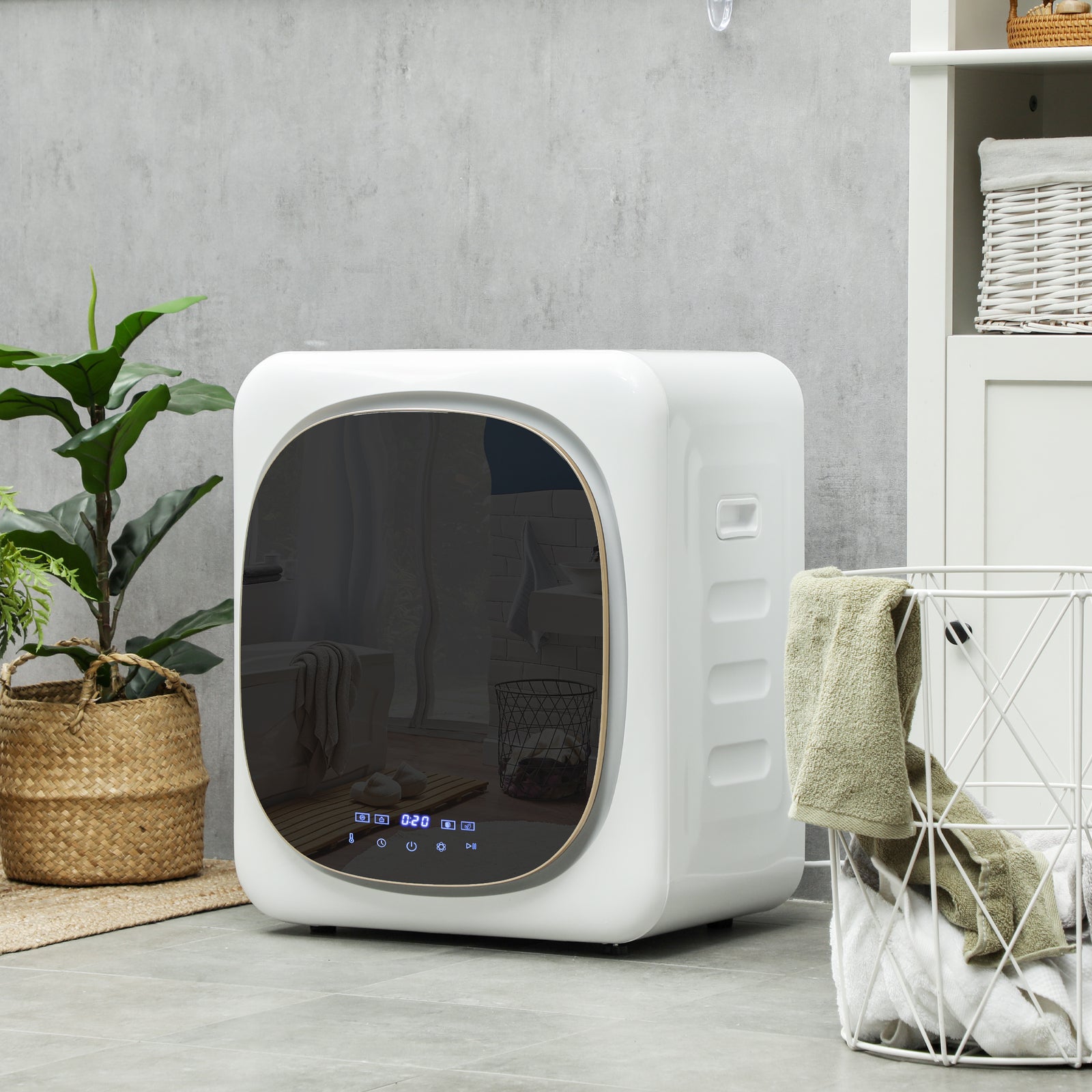 4kg 800w Vented Tumble Dryer With Disinfect, Deodorize