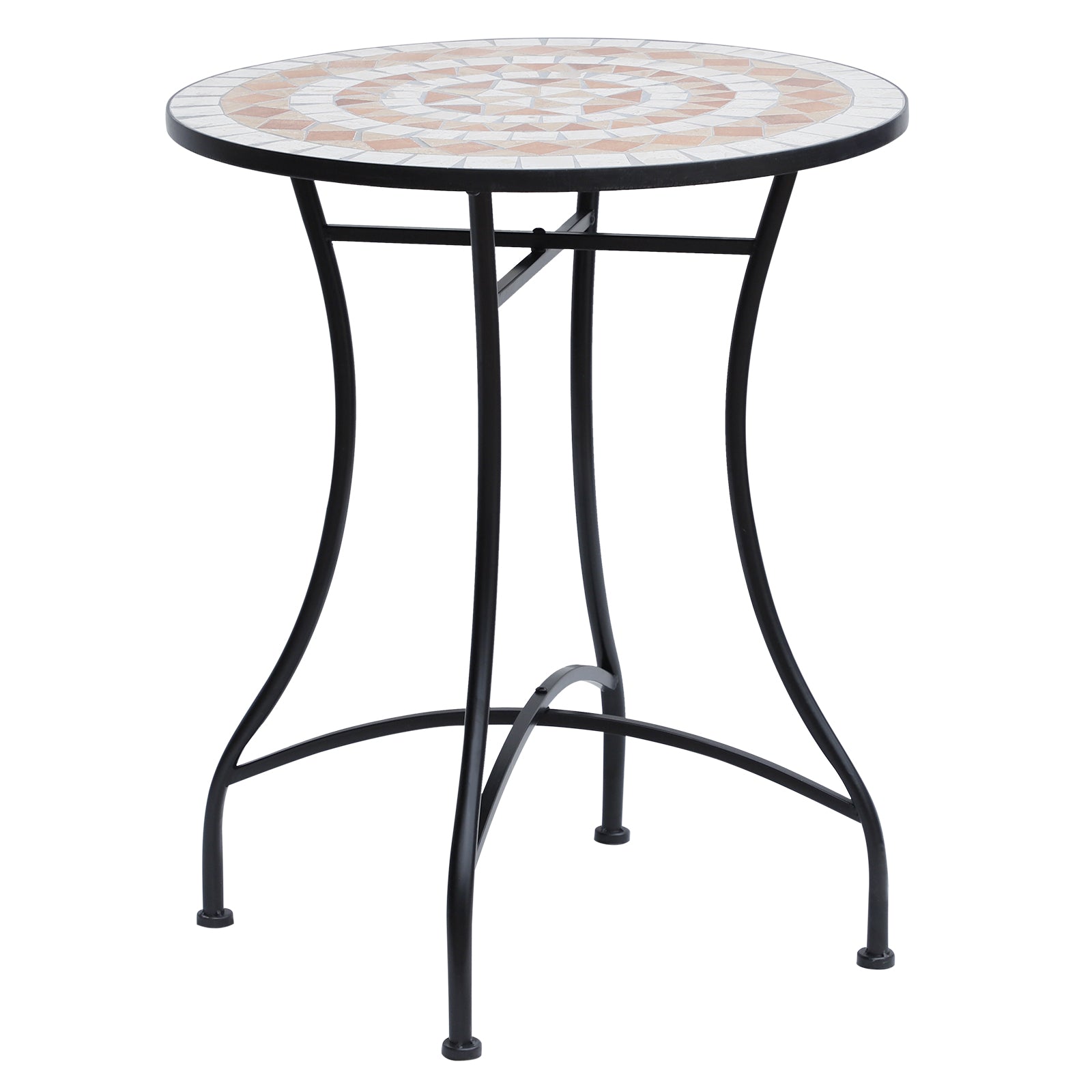 Mosaic Table Round Ceramic Bistro Garden Furniture