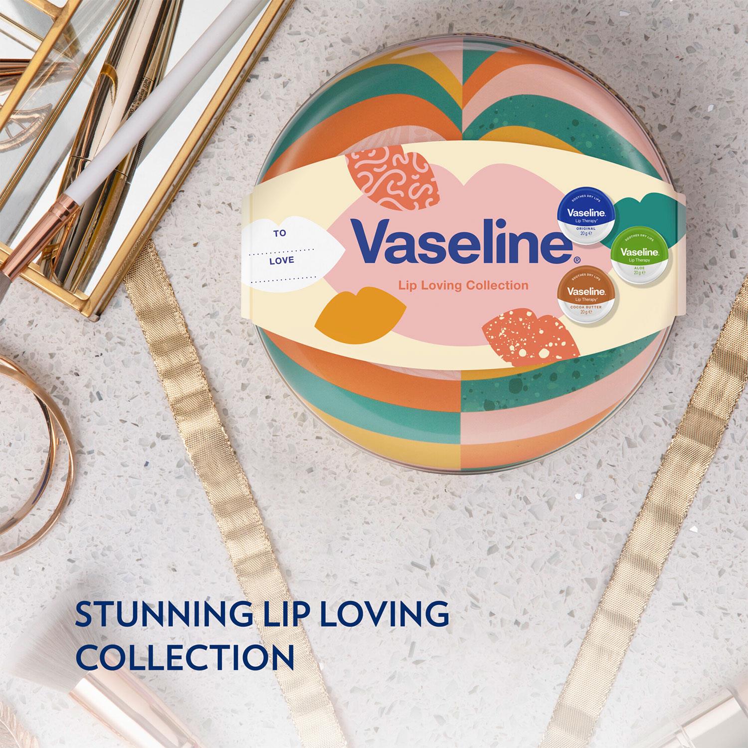 Lip Loving Collection 3 Pieces Lip Balm Tin Gift Set For Her